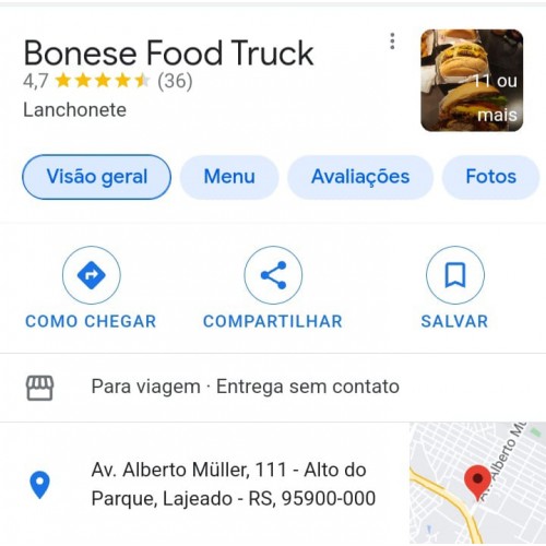Cliente - Bonese Food Truck - Lajeado - RS   